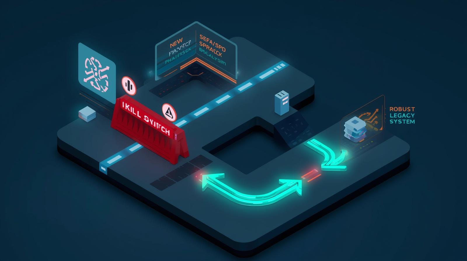 Diagrama do Protocolo de Kill Switch e SLA de Negócios